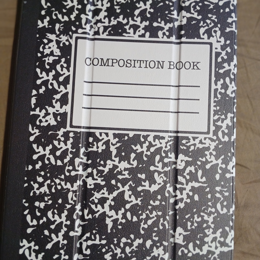 Black and White Composition Book